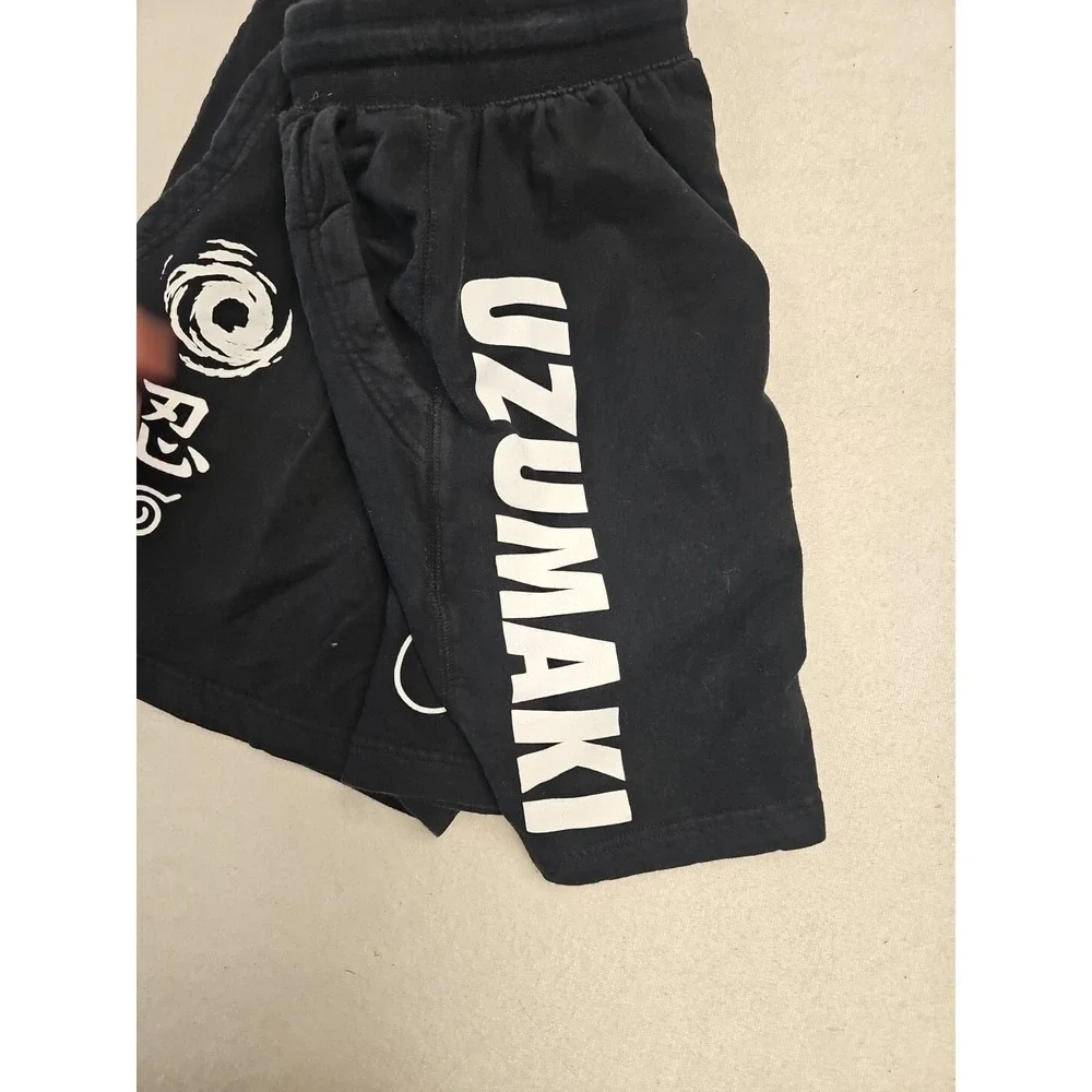Hot Topic Naruto Uzumaki Black Shorts Medium Pockets Y2K